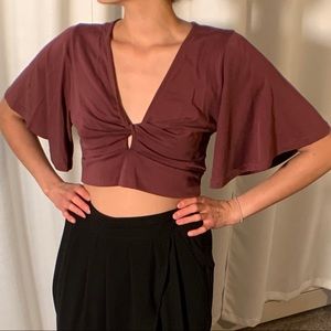 Unique Workhall crop top